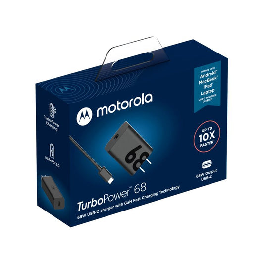 Carregador Motorola 68W TURBO