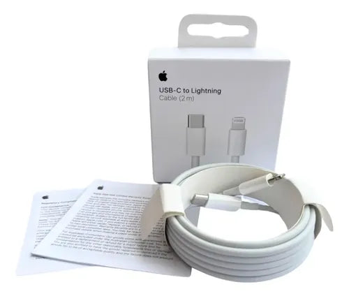 Cabo USB-C para Lightning iPhone 2m